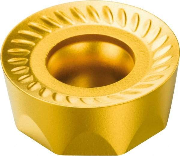 Sandvik Coromant - RCKT10T3M0 WM Grade 235 Carbide Milling Insert - TiCN/TiN Finish, 3.97mm Thick, 10mm Inscribed Circle - Industrial Tool & Supply