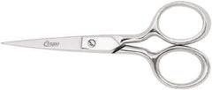 Clauss - 1" LOC, 6-3/4" OAL Scissors - Steel Handle, For Paper, Fabric - Industrial Tool & Supply