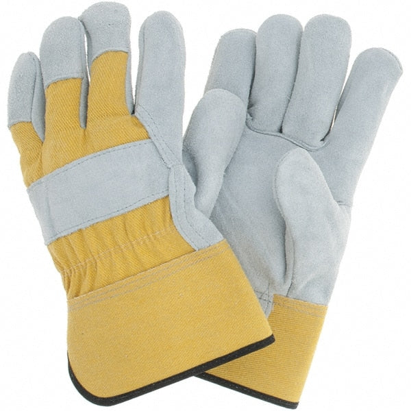 PIP - Split Cowhide Work Gloves - Industrial Tool & Supply