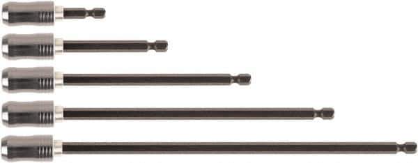 Wiha - Bit Set - 1/4" Drive, 1/4" Hex, Magnetic Bit Holder Point - Industrial Tool & Supply