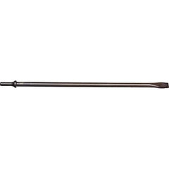 Mayhew - 1" Head Width, 18" OAL, Cold Chisel - Round Drive, Round Shank, Steel - Industrial Tool & Supply