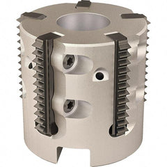 Vargus - 1.929" Cut Diam, 7.874" Max Depth of Cut, 3/4" Arbor Hole Diam, Internal/External Indexable Thread Mill - Insert Style 25S, 7 Inserts, Toolholder Style RTMC-D, 1.38" OAL - Industrial Tool & Supply