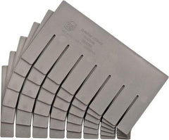 Quantum Storage - 10.9" Wide x 6" High, Gray Bin Divider - Use with DG92060 - Industrial Tool & Supply