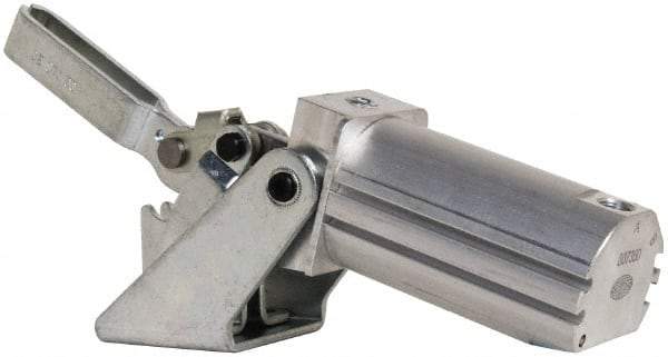 De-Sta-Co - 375 Lb Inner Hold Capacity, Horiz Mount, Air Power Hold-Down Toggle Clamp - 1/8 NPT Port, 145 Max psi, 103° Bar Opening, 35.05mm Height Under Bar - Industrial Tool & Supply
