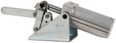 De-Sta-Co - 750 Lb Inner Hold Capacity, Horiz Mount, Air Power Hold-Down Toggle Clamp - 1/8 NPT Port, 145 Max psi, 99° Bar Opening, 45.47mm Height Under Bar - Industrial Tool & Supply