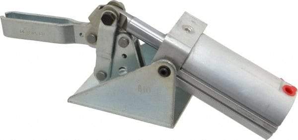 De-Sta-Co - 600 Lb Inner Hold Capacity, Horiz Mount, Air Power Hold-Down Toggle Clamp - 1/8 NPT Port, 145 Max psi, 99° Bar Opening, 45.47mm Height Under Bar - Industrial Tool & Supply