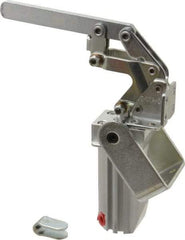 De-Sta-Co - 450 Lb Inner Hold Capacity, Vert Mount, Air Power Hold-Down Toggle Clamp - 1/8 NPT Port, 145 Max psi, 95° Bar Opening, 68.33mm Height Under Bar - Industrial Tool & Supply