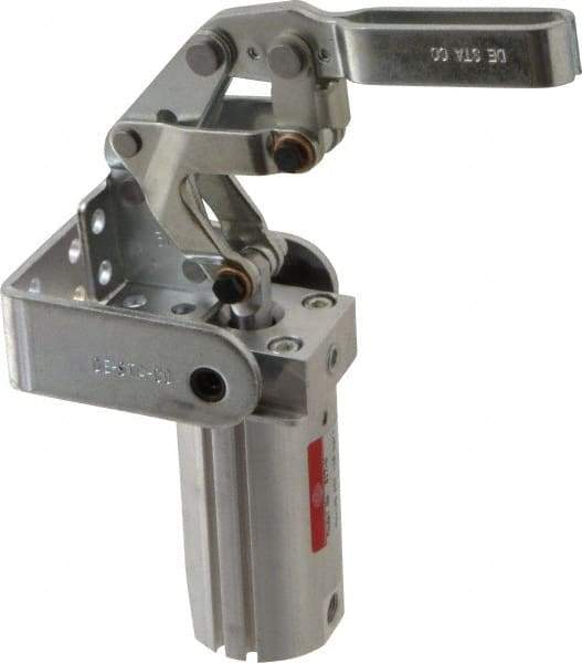 De-Sta-Co - 375 Lb Inner Hold Capacity, Vert Mount, Air Power Hold-Down Toggle Clamp - 1/8 NPT Port, 145 Max psi, 95° Bar Opening, 68.33mm Height Under Bar - Industrial Tool & Supply