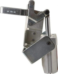 De-Sta-Co - 600 Lb Inner Hold Capacity, Vert Mount, Air Power Hold-Down Toggle Clamp - 1/8 NPT Port, 145 Max psi, 88° Bar Opening, 98.81mm Height Under Bar - Industrial Tool & Supply