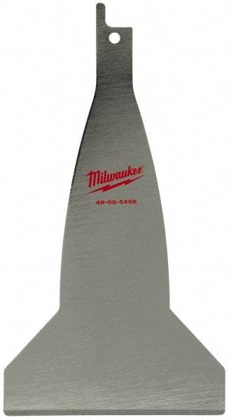 Milwaukee Tool - Power Saw Scraper Blade - For Use with All Hackzall & Sawzall Recip Saws - Industrial Tool & Supply