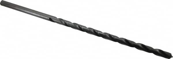 Hertel - 5/8" 118° 2-Flute High Speed Steel Extra Length Drill Bit - Industrial Tool & Supply