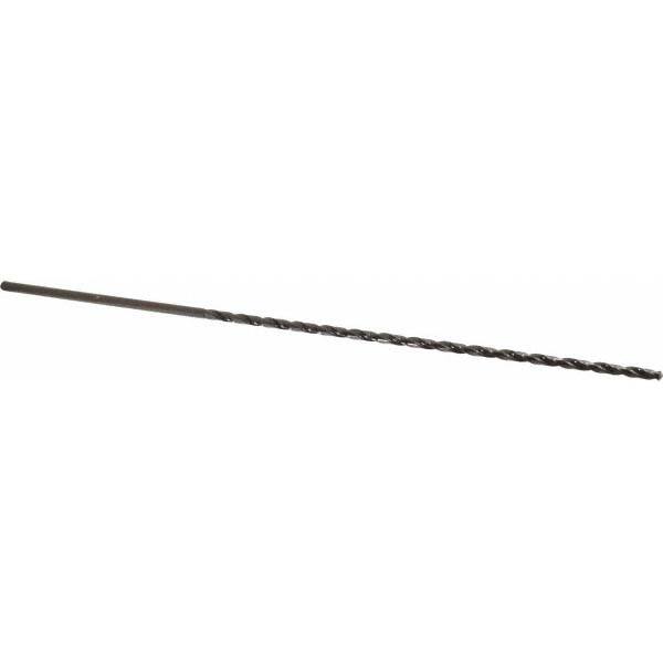 Hertel - 19/64" 118° 2-Flute High Speed Steel Extra Length Drill Bit - Industrial Tool & Supply
