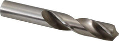 Hertel - 43/64" 118° High Speed Steel Screw Machine Drill Bit - Bright Finish, Right Hand Cut, 2-7/8" Flute Length, 4-5/8" OAL - Industrial Tool & Supply