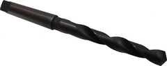 Hertel - 55/64", 3MT 118° Point High Speed Steel Taper Shank Drill Bit - Industrial Tool & Supply