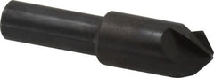 Hertel - 1/2" Head Diam, 3/8" Shank Diam, 4 Flute 100° High Speed Steel Countersink - Industrial Tool & Supply