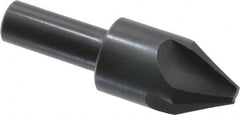 Hertel - 7/8" Head Diam, 1/2" Shank Diam, 4 Flute 60° High Speed Steel Countersink - Industrial Tool & Supply