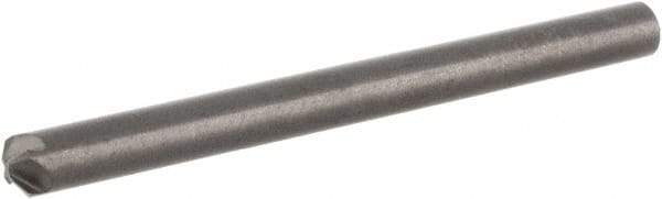 Hertel - 1/8" Head Diam, 1/8" Shank Diam, 4 Flute 120° High Speed Steel Countersink - 1-5/8" OAL, Straight Shank - Industrial Tool & Supply