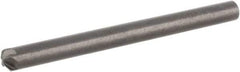 Hertel - 1/8" Head Diam, 1/8" Shank Diam, 4 Flute 120° High Speed Steel Countersink - 1-5/8" OAL, Straight Shank - Industrial Tool & Supply