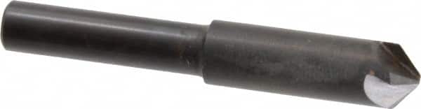 Hertel - 5/16" Head Diam, 1/4" Shank Diam, 4 Flute 100° High Speed Steel Countersink - Industrial Tool & Supply