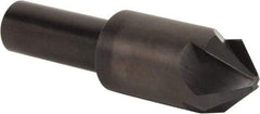 Hertel - 3/4" Head Diam, 1/2" Shank Diam, 4 Flute 82° High Speed Steel Countersink - 2-11/16" OAL, Straight Shank - Industrial Tool & Supply