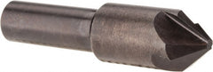 Hertel - 1/2" Head Diam, 3/8" Shank Diam, 4 Flute 82° High Speed Steel Countersink - Industrial Tool & Supply
