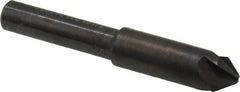 Hertel - 5/16" Head Diam, 1/4" Shank Diam, 4 Flute 82° High Speed Steel Countersink - Industrial Tool & Supply