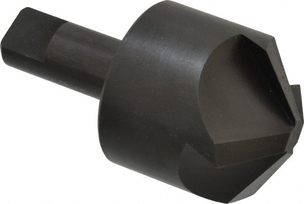 Hertel - 2" Head Diam, 3/4" Shank Diam, 4 Flute 120° High Speed Steel Countersink - Industrial Tool & Supply