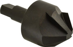 Hertel - 2" Head Diam, 3/4" Shank Diam, 4 Flute 90° High Speed Steel Countersink - Industrial Tool & Supply