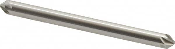 Hertel - 1/8" Head Diam, 1/8" Shank Diam, 6 Flute 82° High Speed Steel Countersink - Industrial Tool & Supply