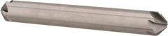 Hertel - 1/4" Head Diam, 1/4" Shank Diam, 6 Flute 90° High Speed Steel Countersink - 2" OAL, Straight Shank - Industrial Tool & Supply