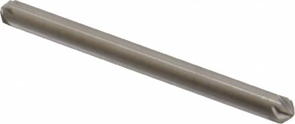 Hertel - 1/8" Head Diam, 1/8" Shank Diam, 6 Flute 100° High Speed Steel Countersink - Industrial Tool & Supply