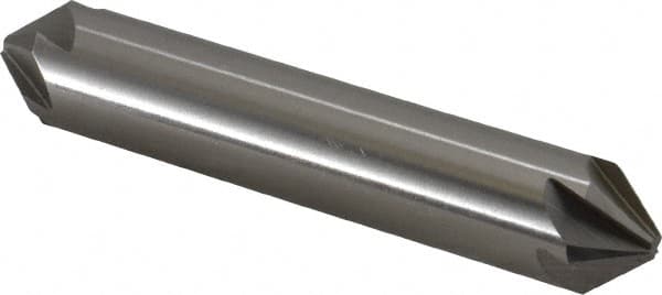 Hertel - 5/8" Head Diam, 5/8" Shank Diam, 6 Flute 82° High Speed Steel Countersink - Industrial Tool & Supply