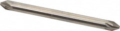 Hertel - 1/8" Head Diam, 1/8" Shank Diam, 6 Flute 60° High Speed Steel Countersink - Industrial Tool & Supply