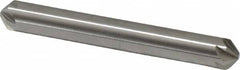 Hertel - 1/4" Head Diam, 1/4" Shank Diam, 6 Flute 100° High Speed Steel Countersink - Industrial Tool & Supply