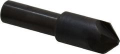 Hertel - 1/2" Head Diam, 3/8" Shank Diam, 4 Flute 90° High Speed Steel Countersink - Industrial Tool & Supply