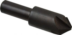 Hertel - 3/4" Head Diam, 1/2" Shank Diam, 4 Flute 90° High Speed Steel Countersink - Industrial Tool & Supply