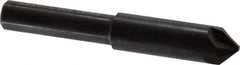 Hertel - 5/16" Head Diam, 1/4" Shank Diam, 4 Flute 90° High Speed Steel Countersink - 1-3/4" OAL, Straight Shank - Industrial Tool & Supply