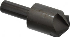 Hertel - 1" Head Diam, 1/2" Shank Diam, 4 Flute 120° High Speed Steel Countersink - Industrial Tool & Supply