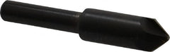 Hertel - 3/8" Head Diam, 1/4" Shank Diam, 4 Flute 82° High Speed Steel Countersink - Industrial Tool & Supply