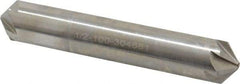 Hertel - 1/2" Head Diam, 1/2" Shank Diam, 6 Flute 100° High Speed Steel Countersink - 3" OAL, Straight Shank - Industrial Tool & Supply