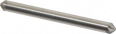 Hertel - 3/16" Head Diam, 3/16" Shank Diam, 6 Flute 90° High Speed Steel Countersink - Industrial Tool & Supply