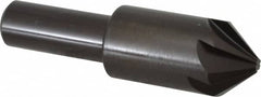 Hertel - 3/4" Head Diam, 1/2" Shank Diam, 6 Flute 82° High Speed Steel Countersink - Industrial Tool & Supply