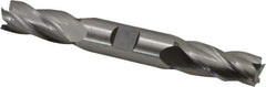 Hertel - 18mm, 1-5/8" LOC, 3/4" Shank Diam, 5-5/8" OAL, 4 Flute, High Speed Steel Square End Mill - Double End, Uncoated - Industrial Tool & Supply