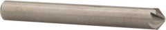Hertel - 1/4" Head Diam, 1/4" Shank Diam, 6 Flute 100° Solid Carbide Countersink - Industrial Tool & Supply