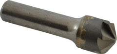 Hertel - 3/4" Head Diam, 1/2" Shank Diam, 6 Flute 120° Solid Carbide Countersink - Industrial Tool & Supply