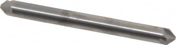 Hertel - 3/16" Head Diam, 3/16" Shank Diam, 4 Flute 90° Solid Carbide Countersink - Industrial Tool & Supply