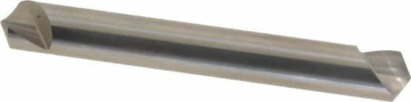 Hertel - 1/4" Head Diam, 1/4" Shank Diam, 1 Flute 120° Solid Carbide Countersink - Industrial Tool & Supply