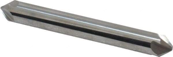Hertel - 5/16" Head Diam, 5/16" Shank Diam, 4 Flute 82° Solid Carbide Countersink - 2-1/8" OAL, Straight Shank - Industrial Tool & Supply