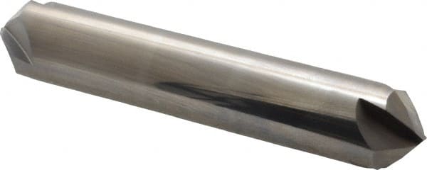 Hertel - 5/8" Head Diam, 5/8" Shank Diam, 4 Flute 90° Solid Carbide Countersink - Industrial Tool & Supply