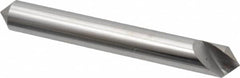 Hertel - 1/4" Head Diam, 1/4" Shank Diam, 1 Flute 90° Solid Carbide Countersink - Industrial Tool & Supply
